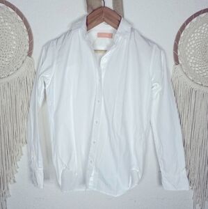 EVERLANE  Crisp White Button up shirt size 00